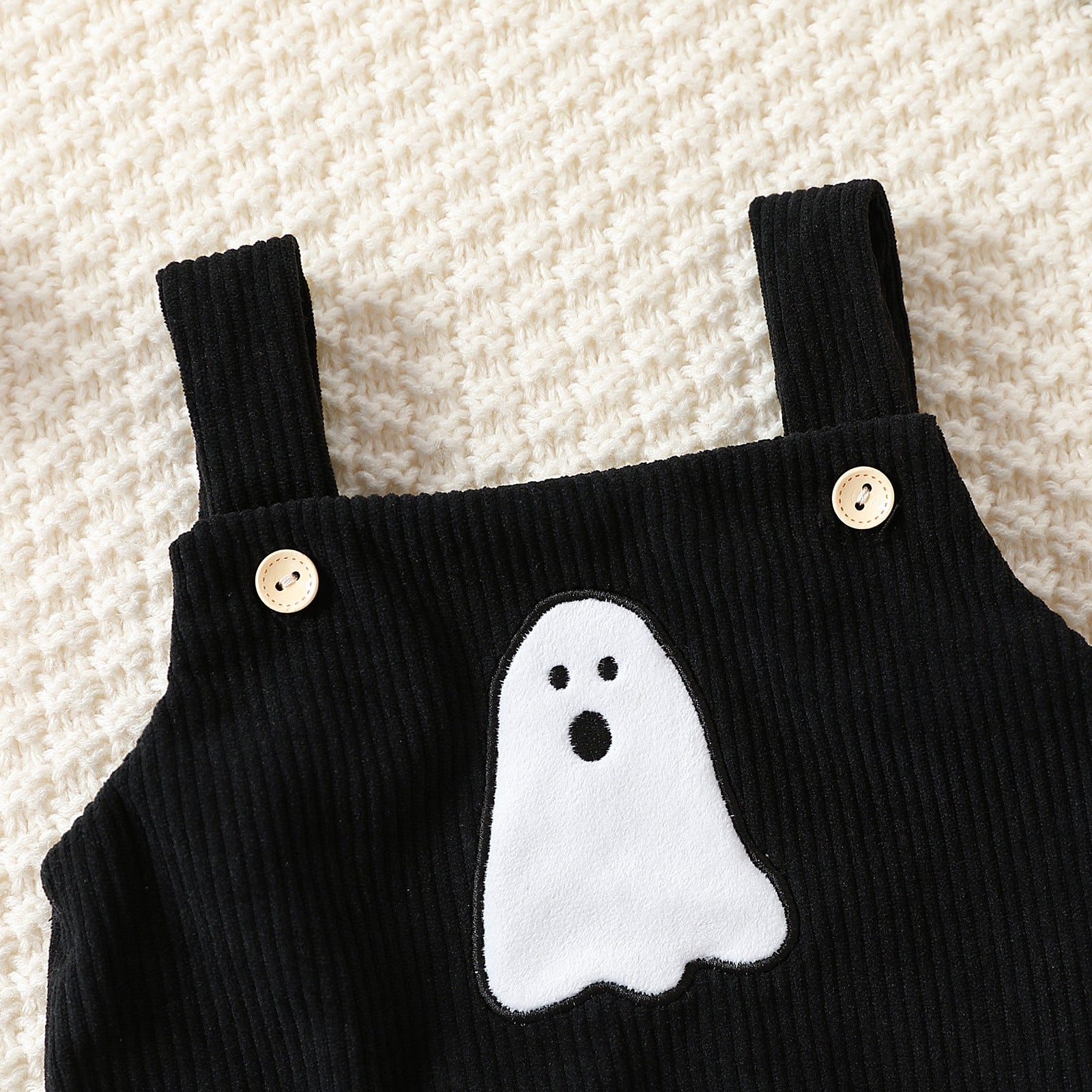 Halloween Embroidered Baby Romper