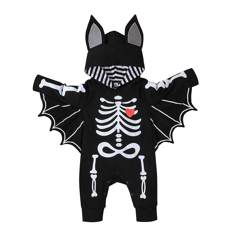 Halloween Bat One-piece Baby Suit