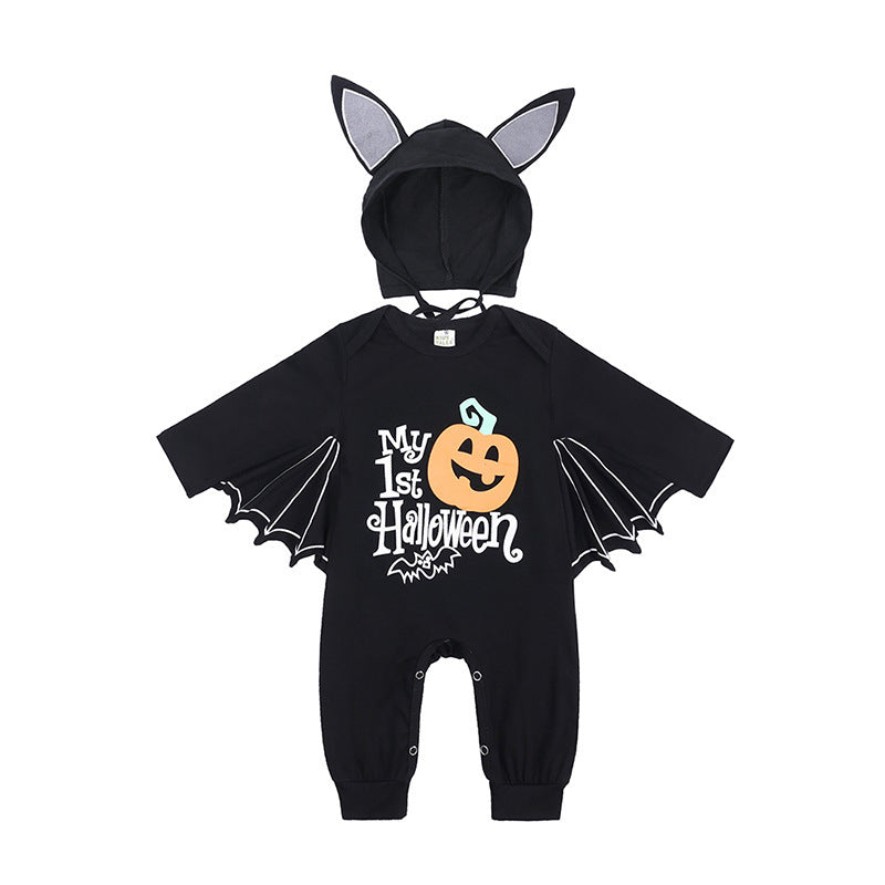 Halloween Bat One-piece Baby Suit