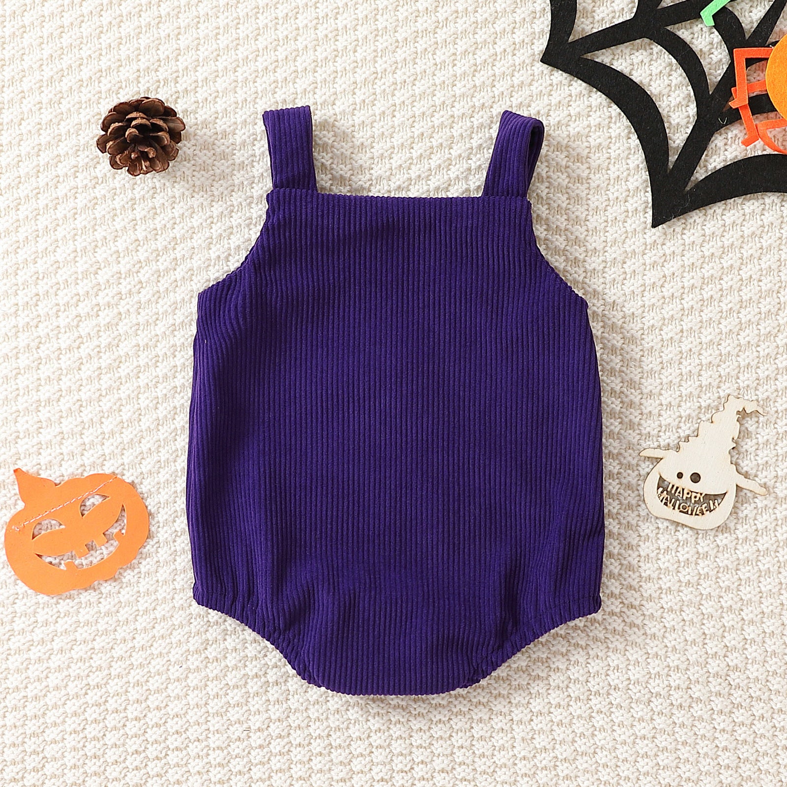 Halloween Embroidered Baby Romper