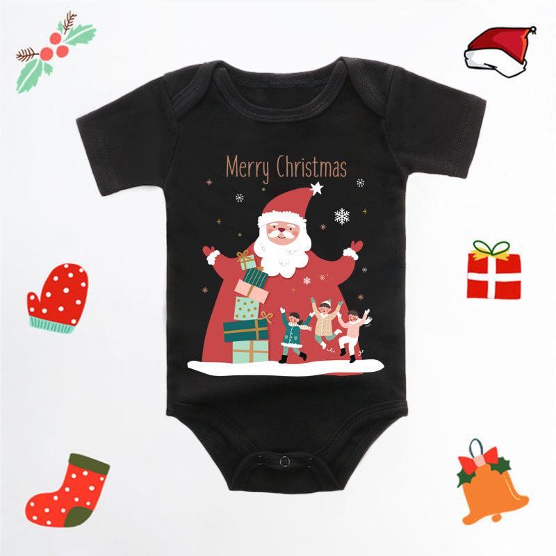 Red Merry Christmas Romper