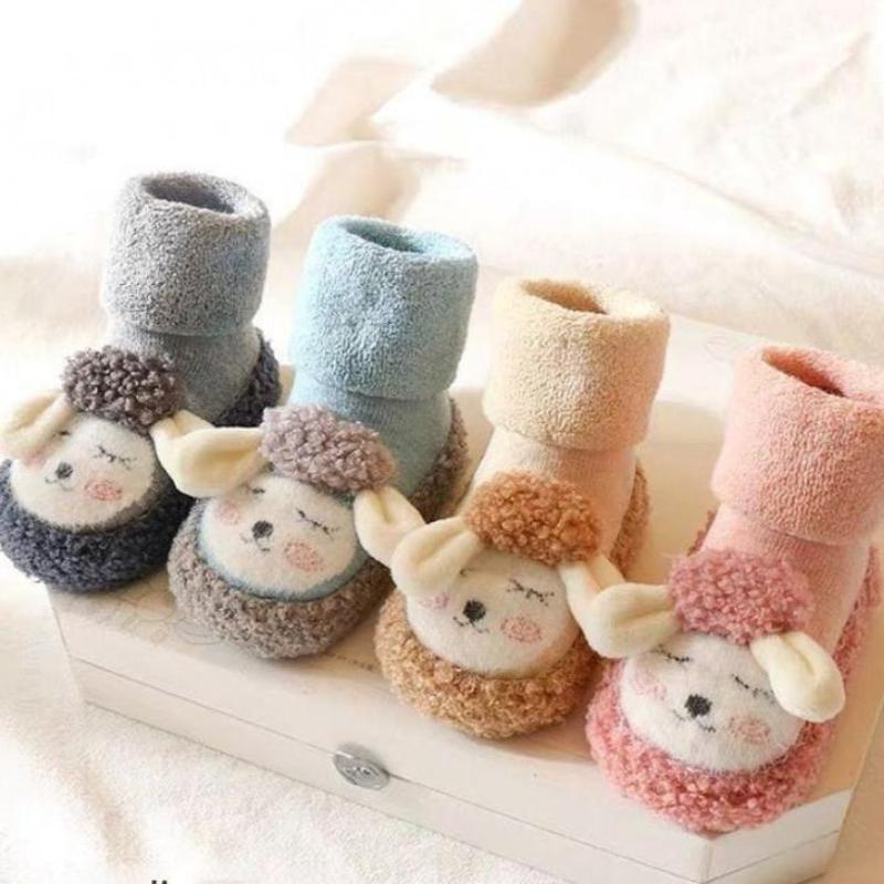 Non-slip Baby Warm Sock Shoes