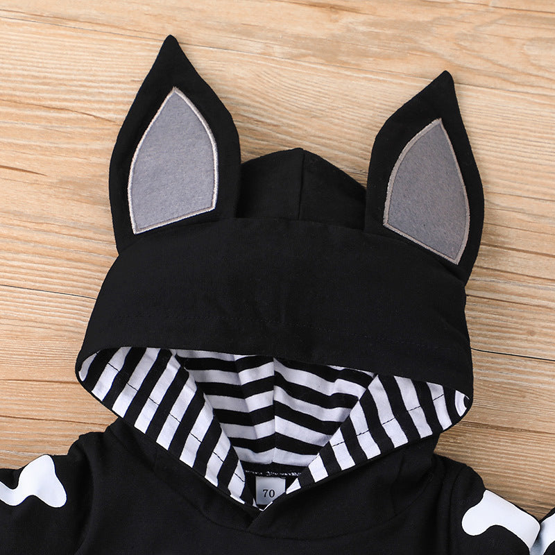 Halloween Bat One-piece Baby Suit