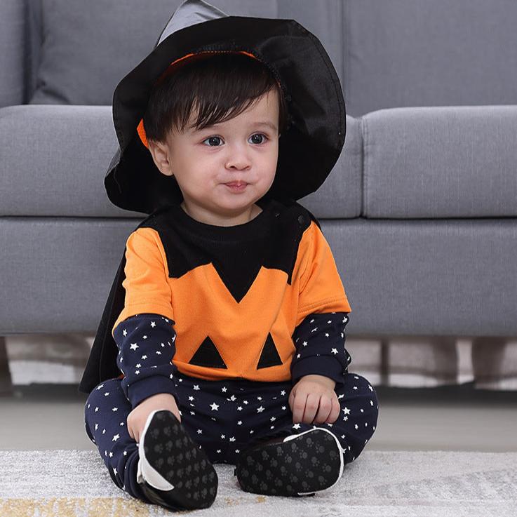 Halloween 4pcs Bat Pumpkin Clothes