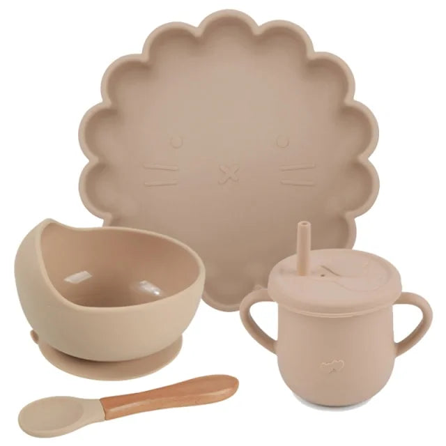 Silicone Baby Dinner Set
