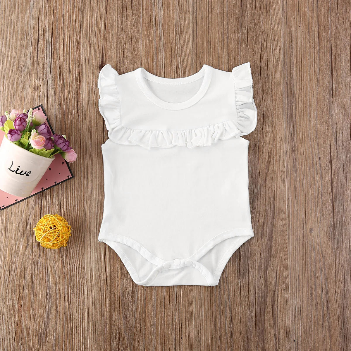 Baby Girl Sunsuit Outfit