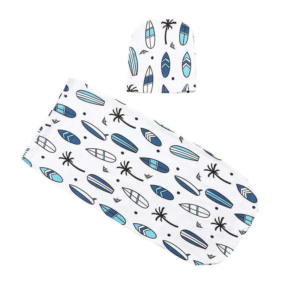 Baby Swaddle with Cap