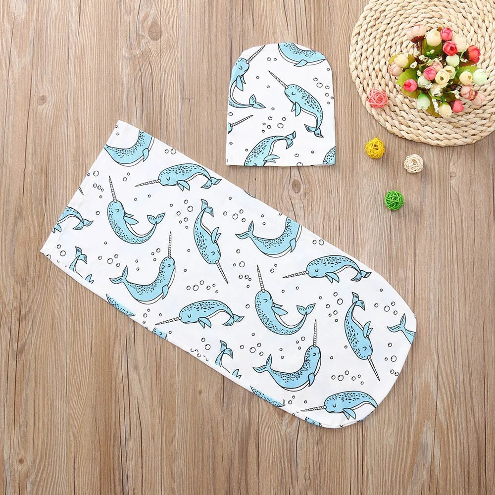 Baby Swaddle with Cap