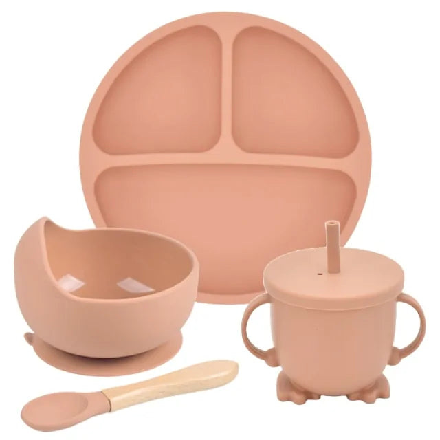 Silicone Baby Dinner Set