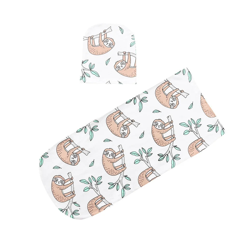 Baby Swaddle with Cap