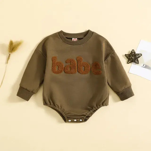 Newborn Sweatshirt Onesie