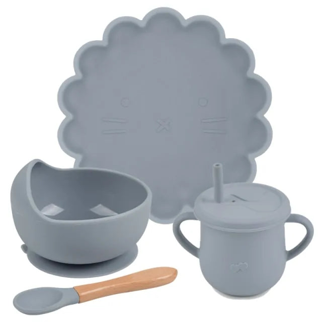 Silicone Baby Dinner Set