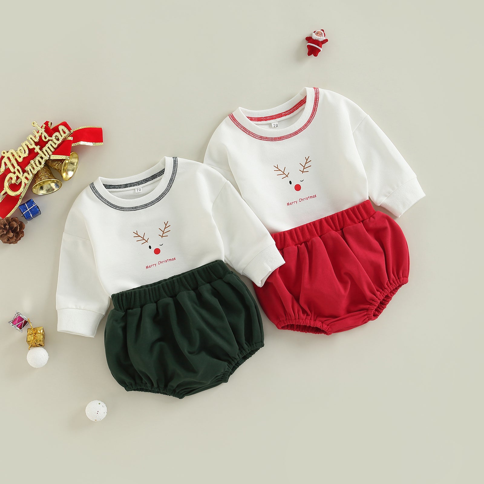 Christmas Baby Two-Piece Set