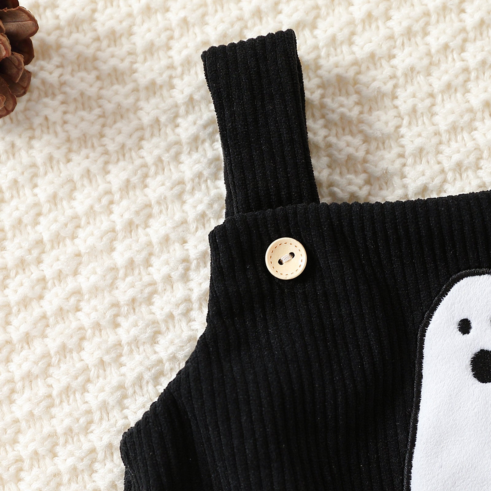 Halloween Embroidered Baby Romper