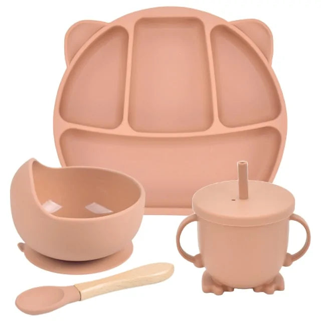 Silicone Baby Dinner Set
