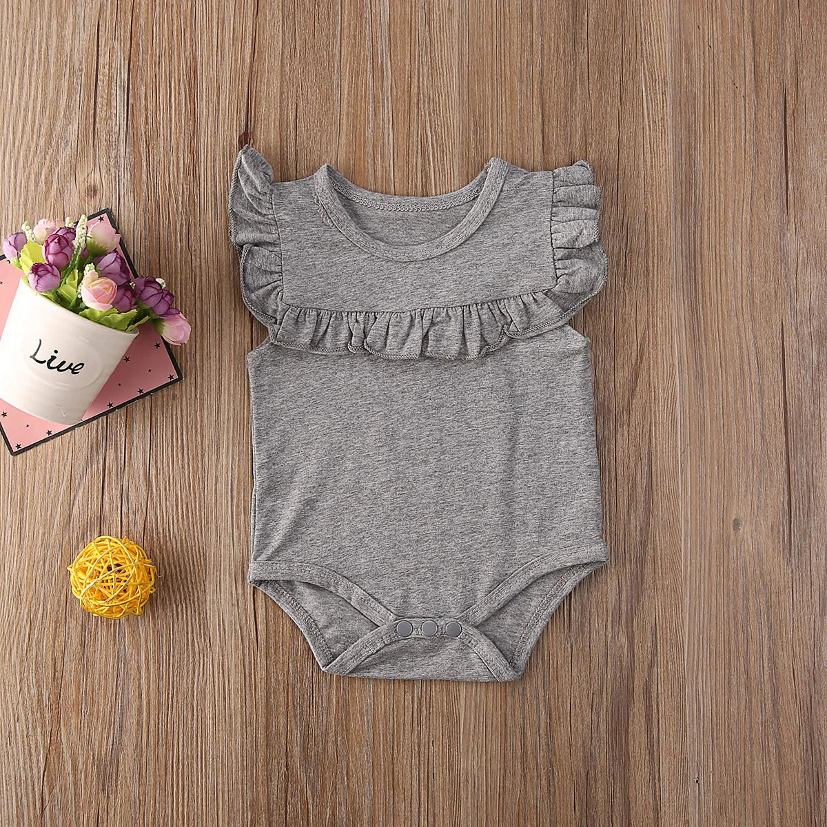 Baby Girl Sunsuit Outfit