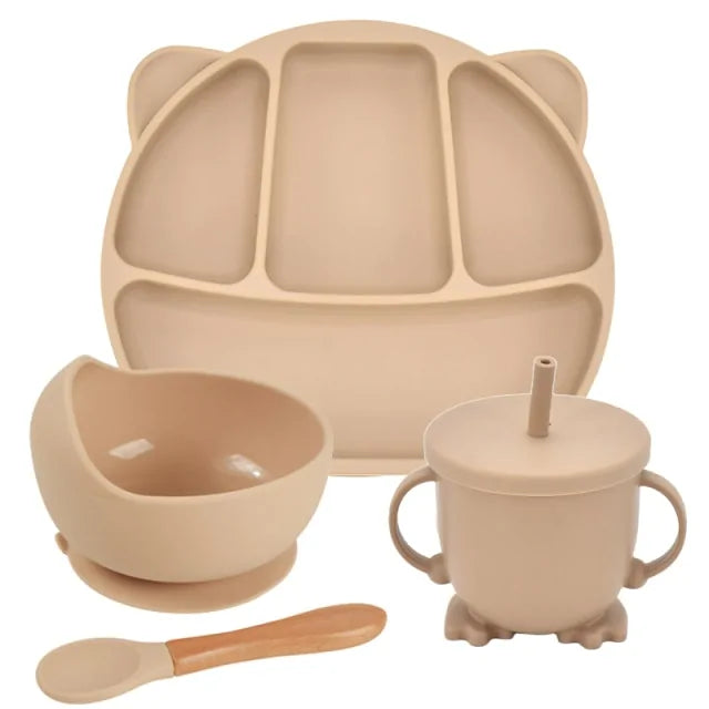 Silicone Baby Dinner Set