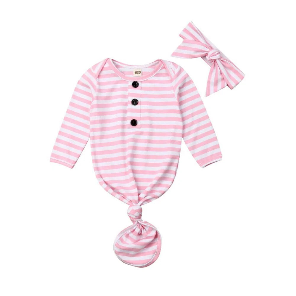 Swaddle Wrap Romper with Hat