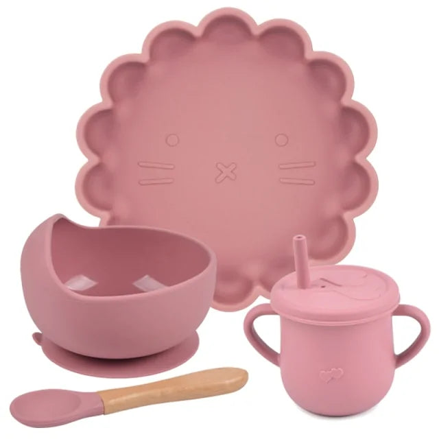 Silicone Baby Dinner Set