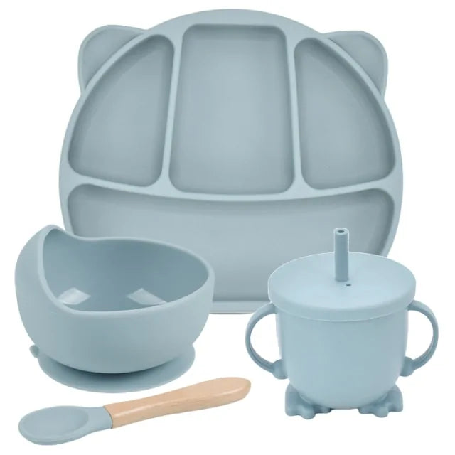 Silicone Baby Dinner Set
