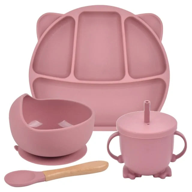 Silicone Baby Dinner Set