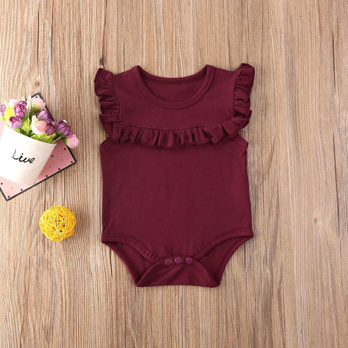 Baby Girl Sunsuit Outfit