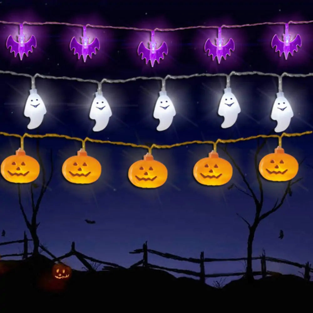 LED Halloween String Lights