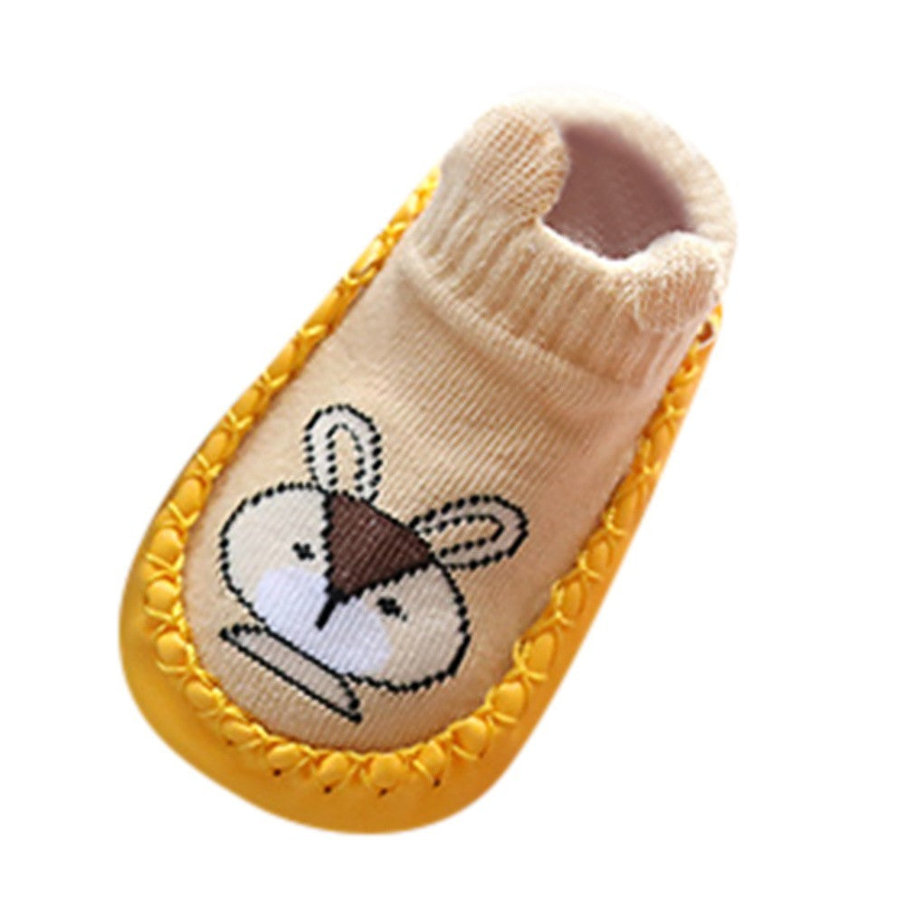 Yellow Rabbit Charming Design Sock Shoes