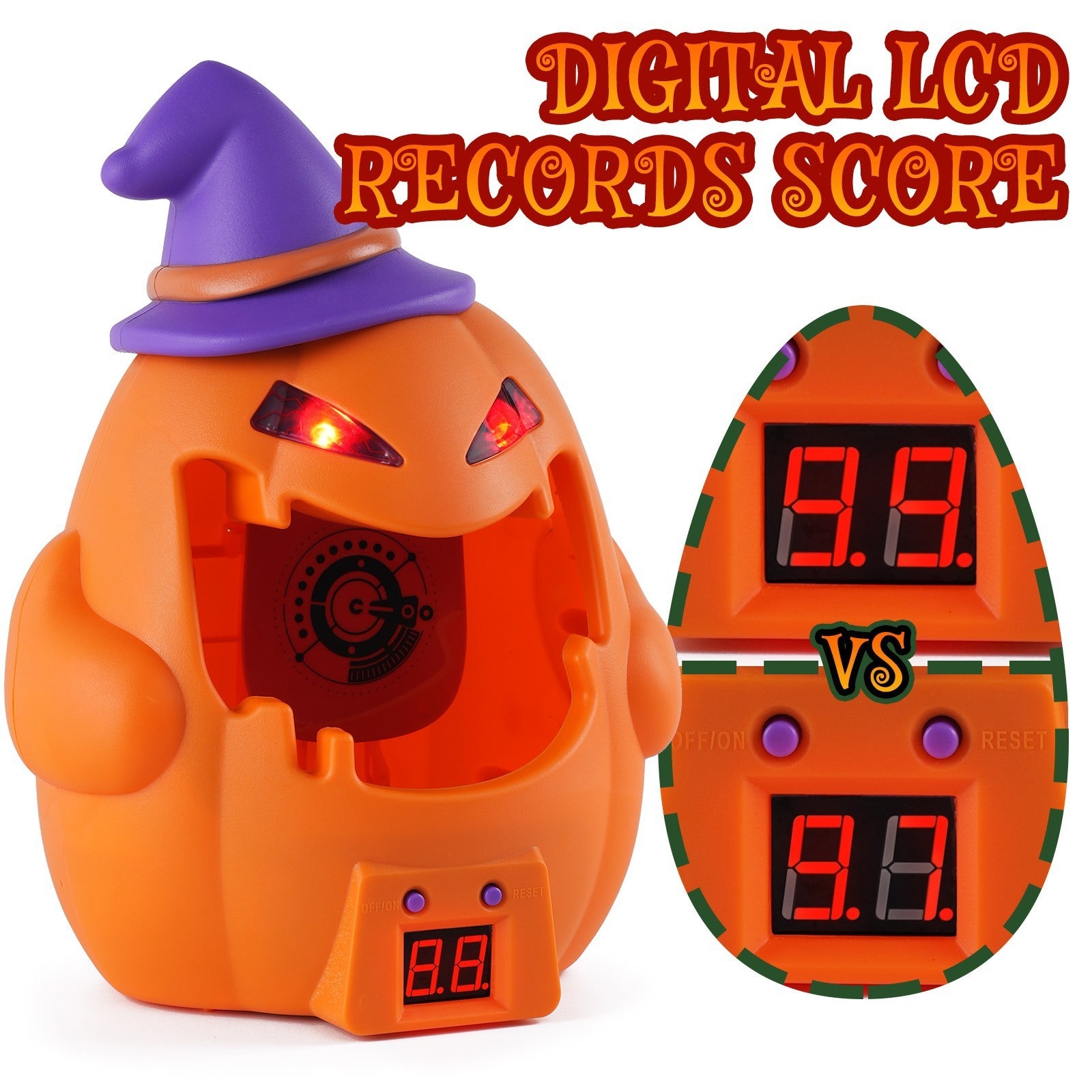 Halloween Pumpkin Shooting Target Toy