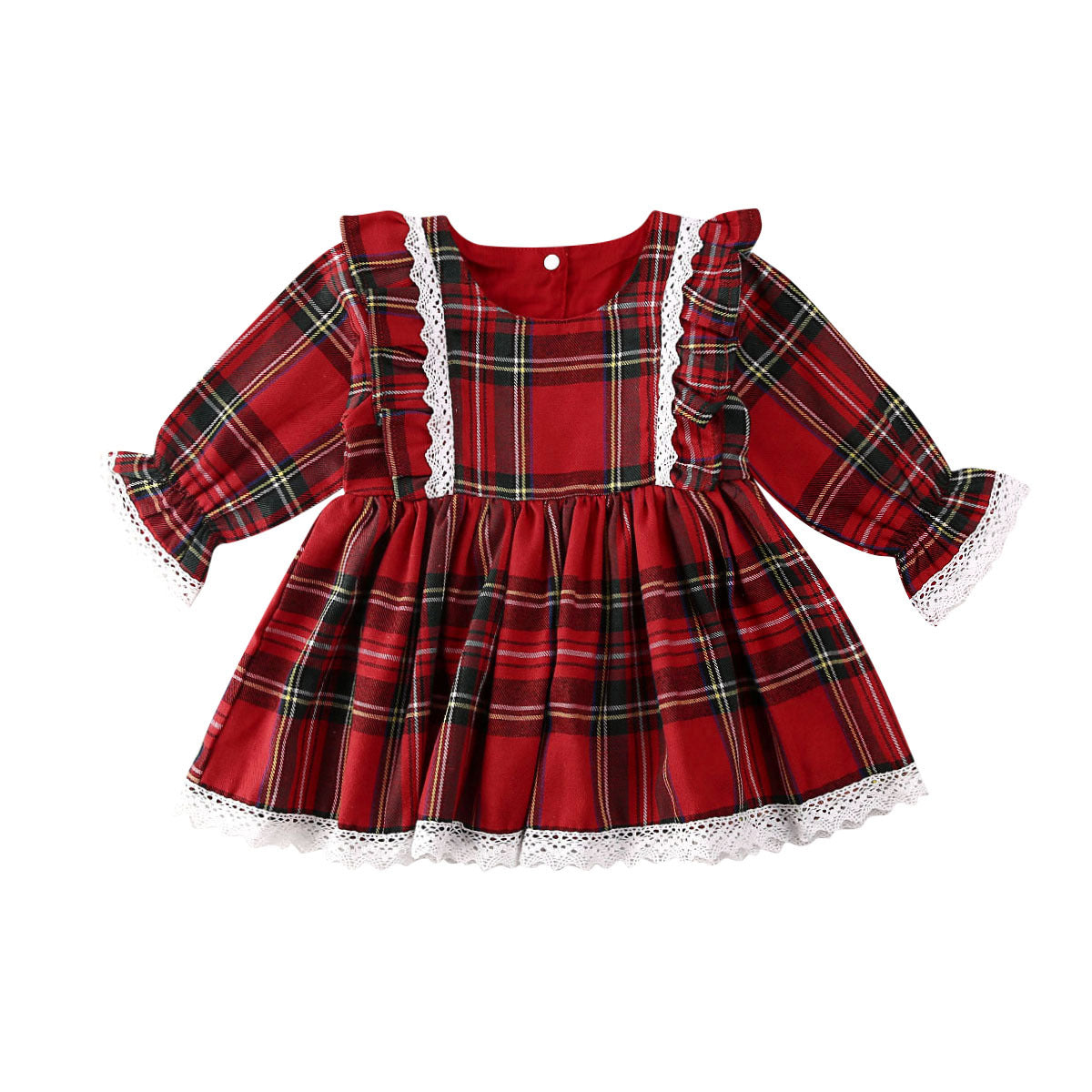 Christmas Red baby girl Dress