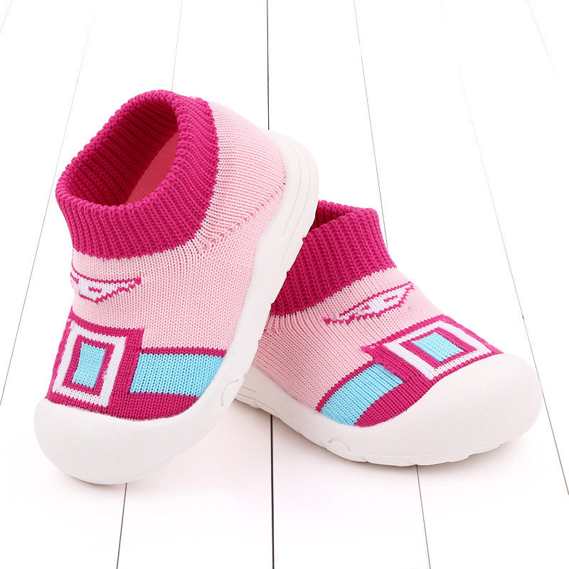 Casual & Fly Weave Baby Sock Shoes