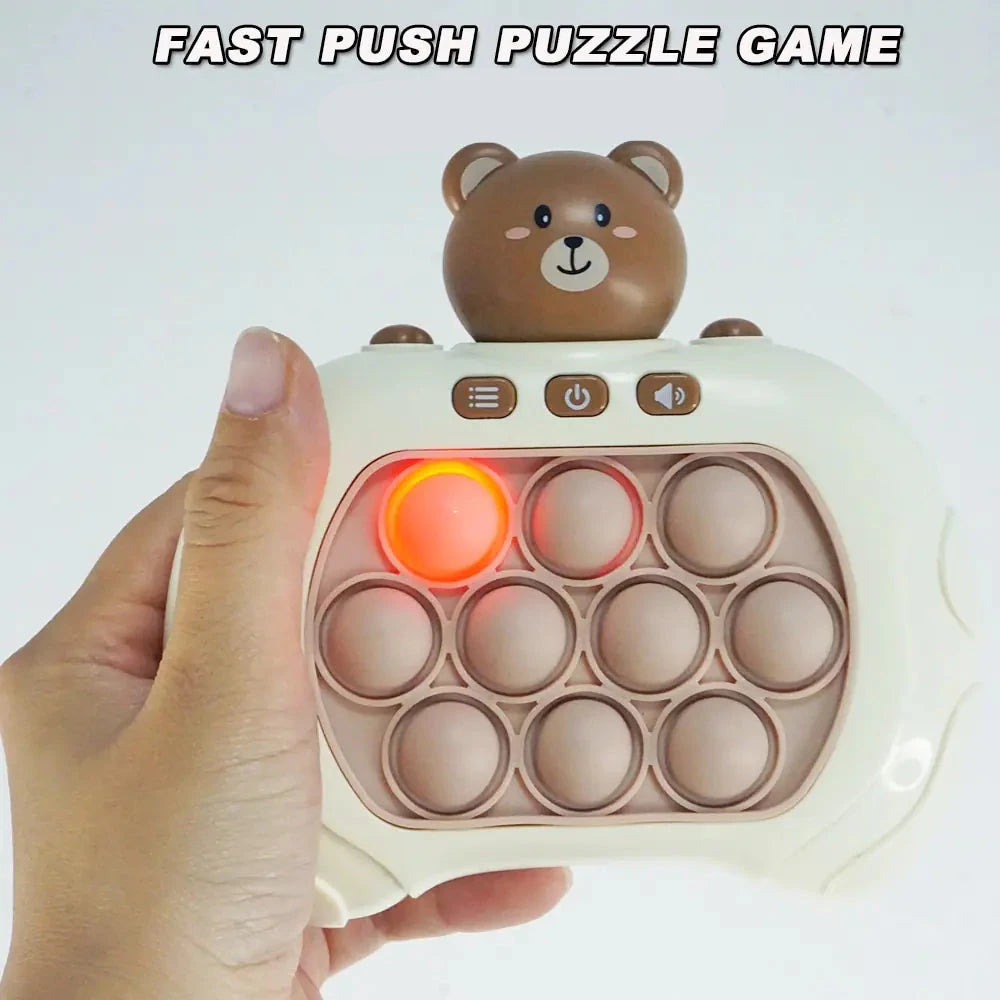 Electronic Quick Push Puzzle Game