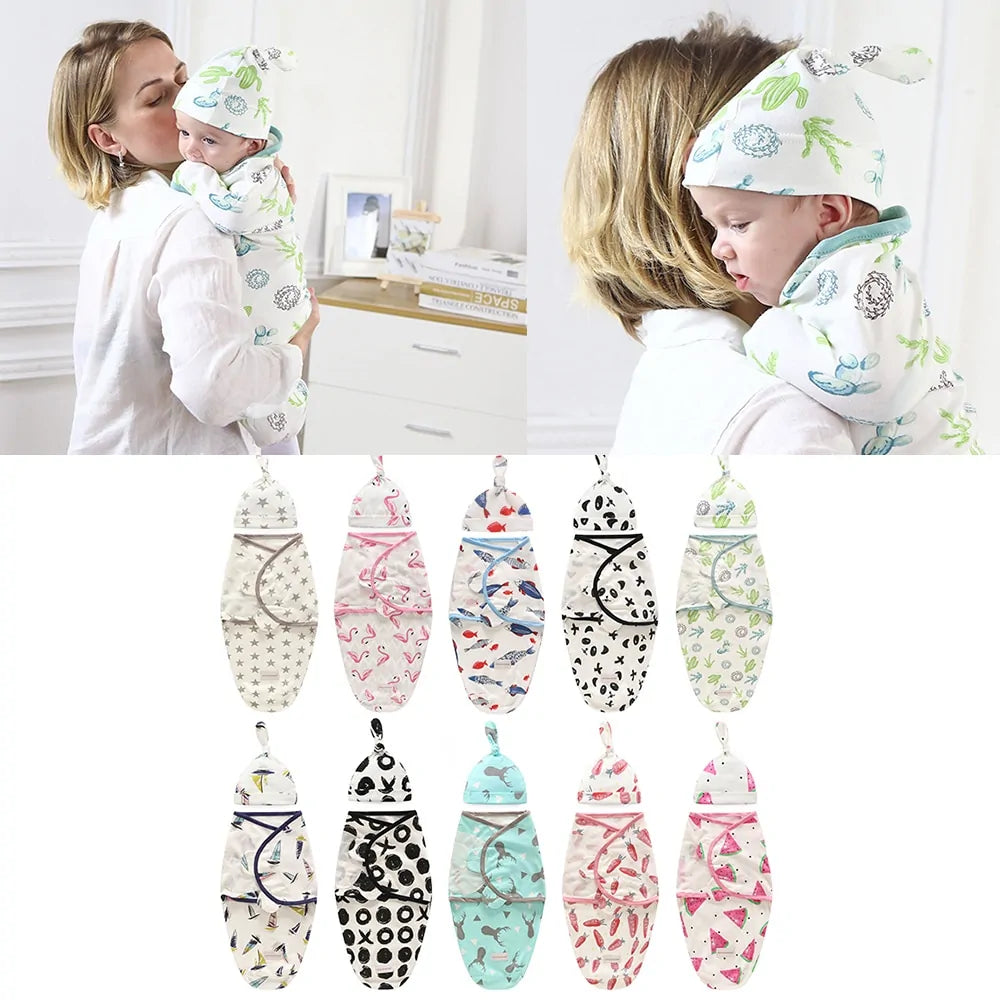 Swaddle Blanket with Cap