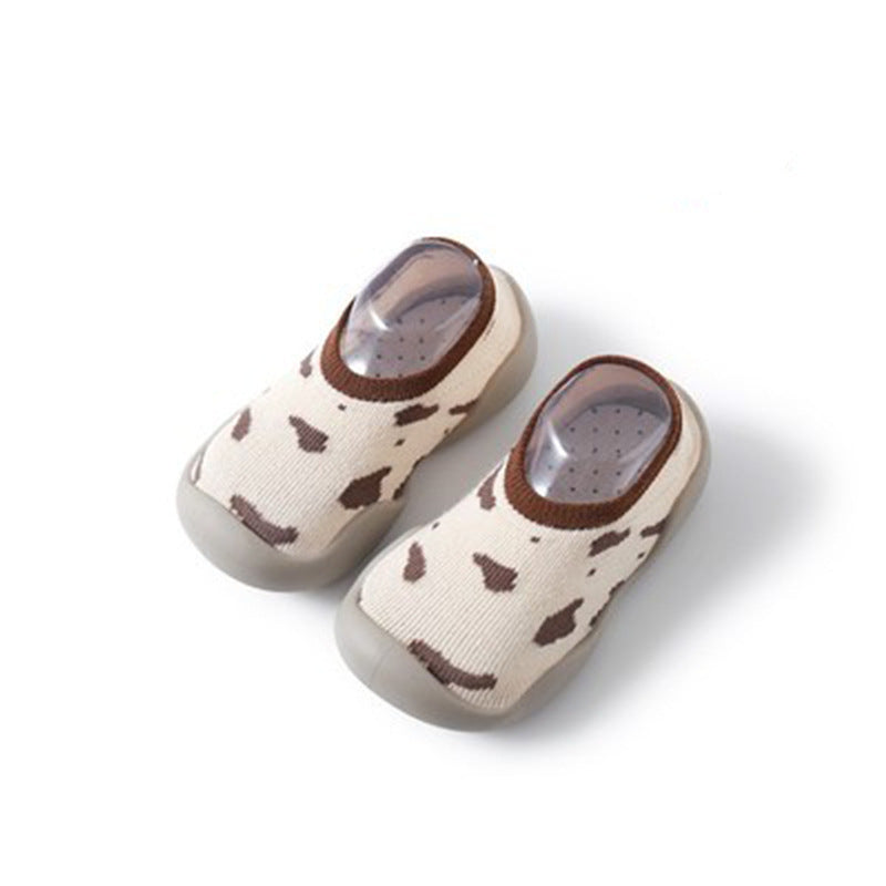 Brown spots Spring & Autumn Baby Sock Shoes