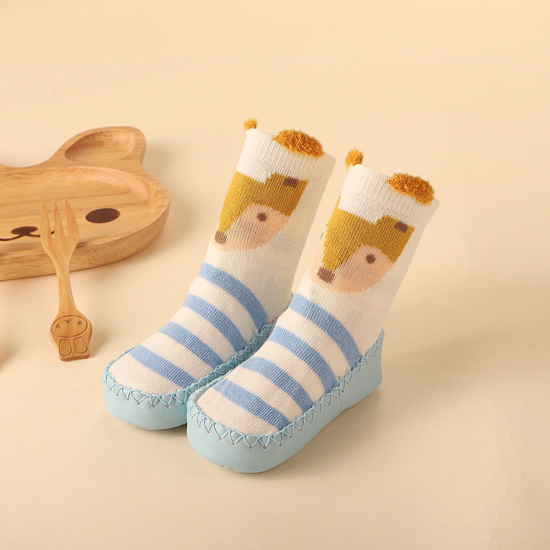 Yellow fox Ankle Sock Trendy Baby Shoes