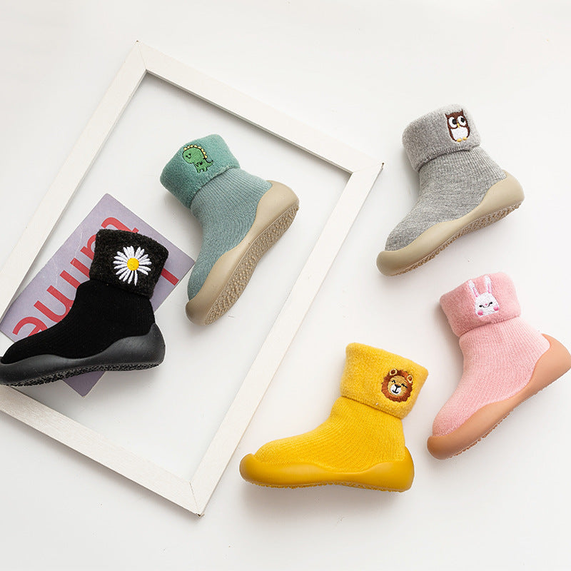 Cartoon Theme Baby Sock Shoes