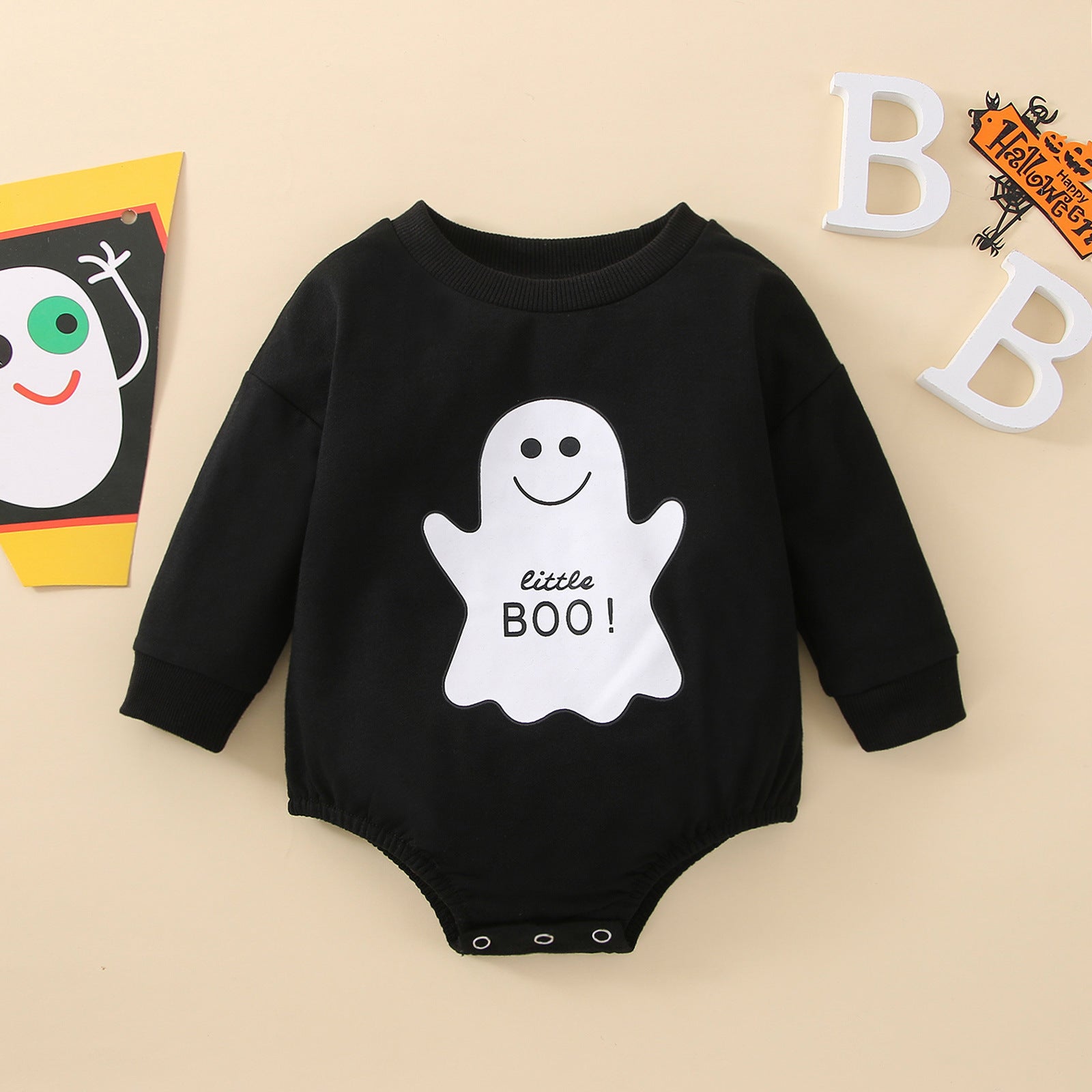 Halloween Baby Long-sleeved Romper