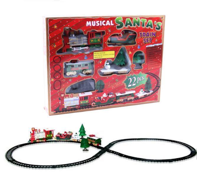 Christmas Electric Rail Train Toy