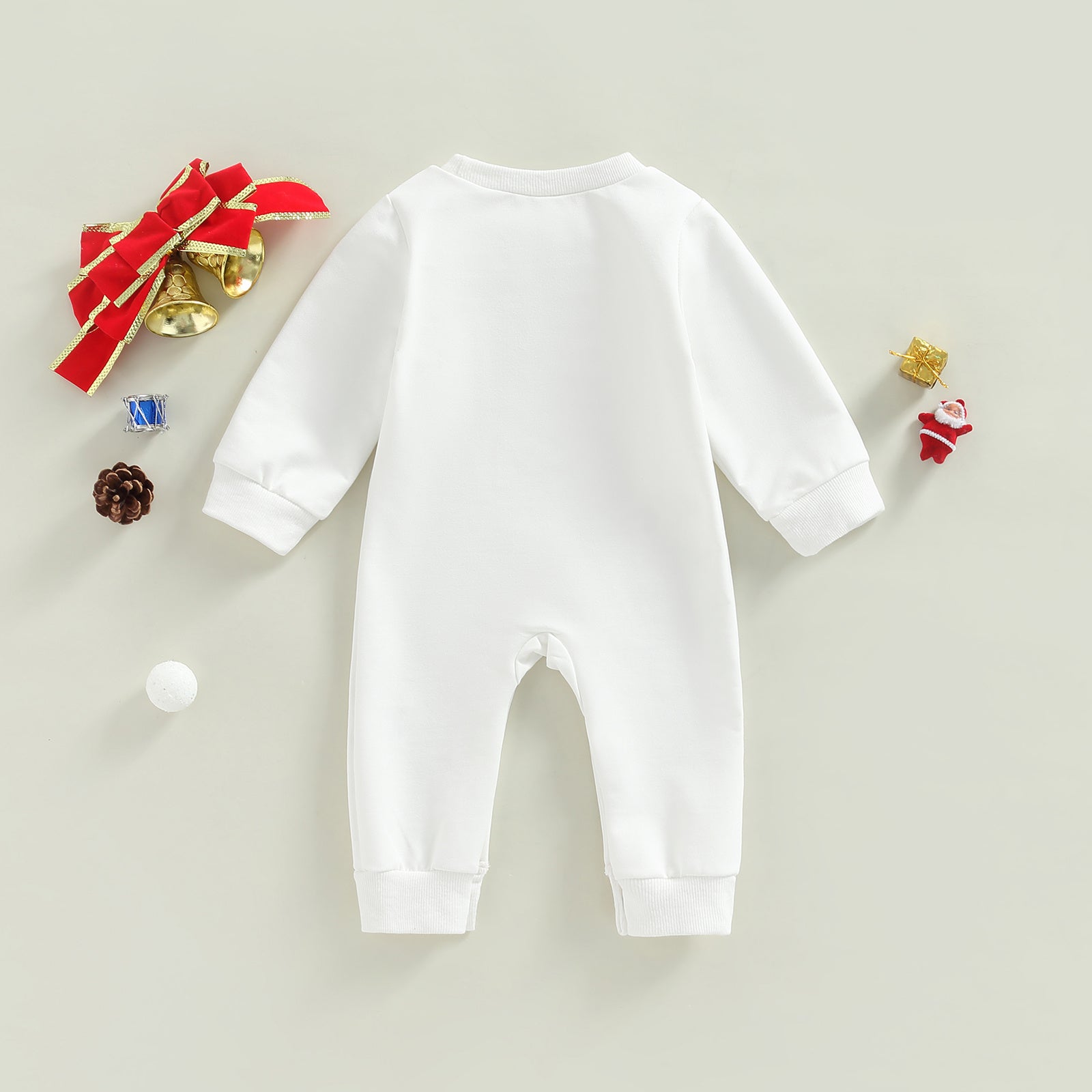 Christmas-inspired Baby Body Suit