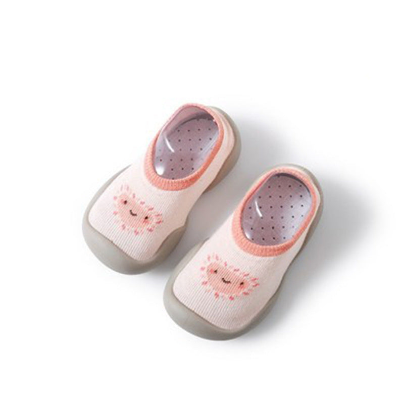 Pink sun Spring & Autumn Baby Sock Shoes