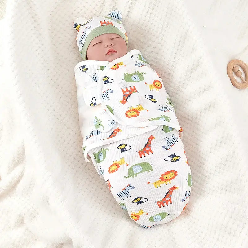 Swaddle Wrap With Hat