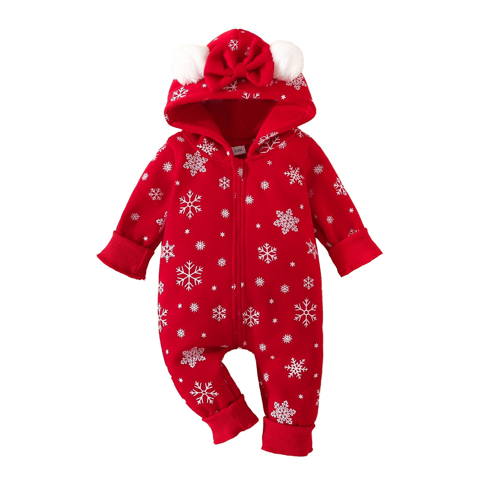 Christmas Hooded Jumpsuit