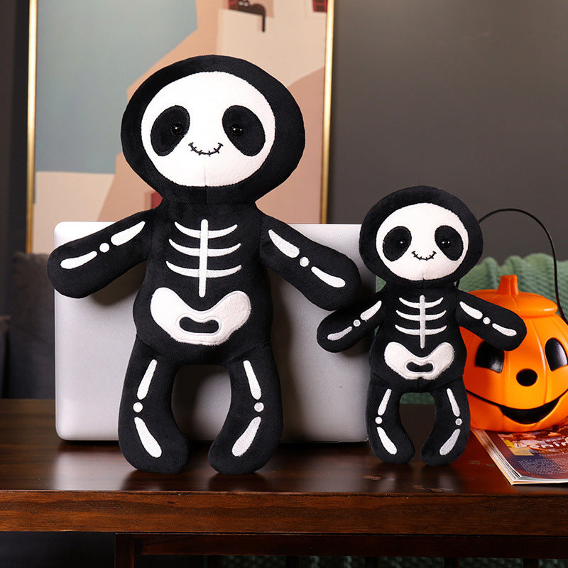 Halloween Skeleton Plush Pillow