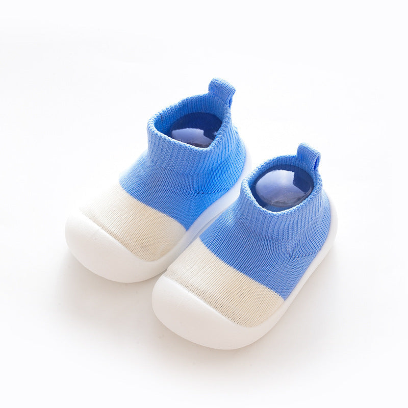 Blue Sweat-absorbent Toddler Sock Shoes