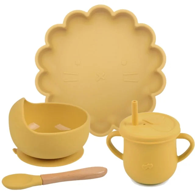 Silicone Baby Dinner Set