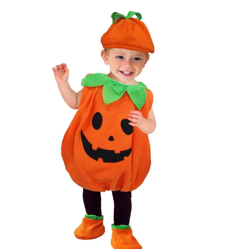 Kid's Halloween Pumpkin Costume