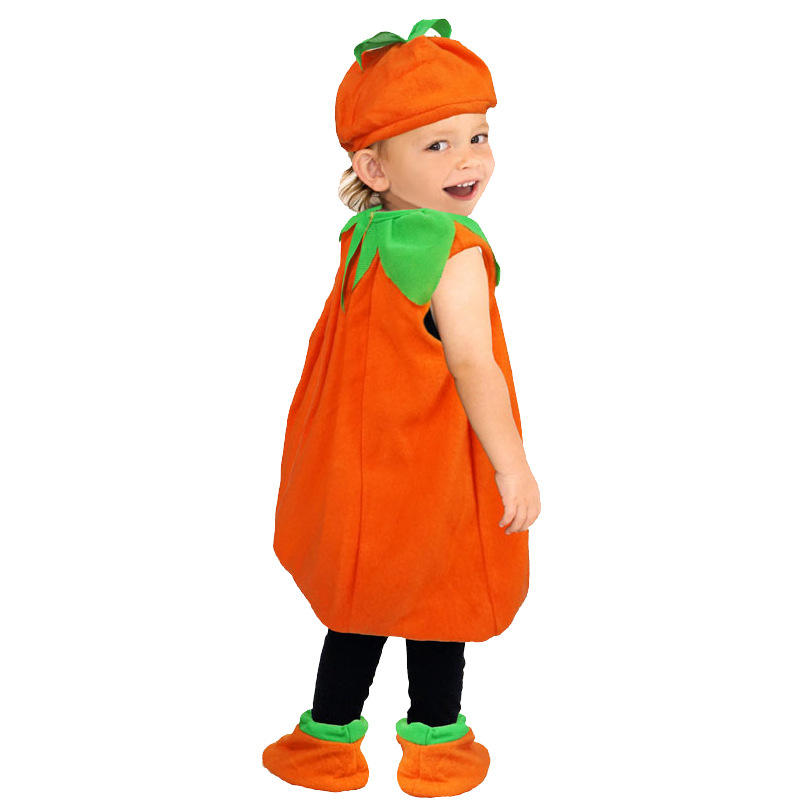 Kid's Halloween Pumpkin Costume