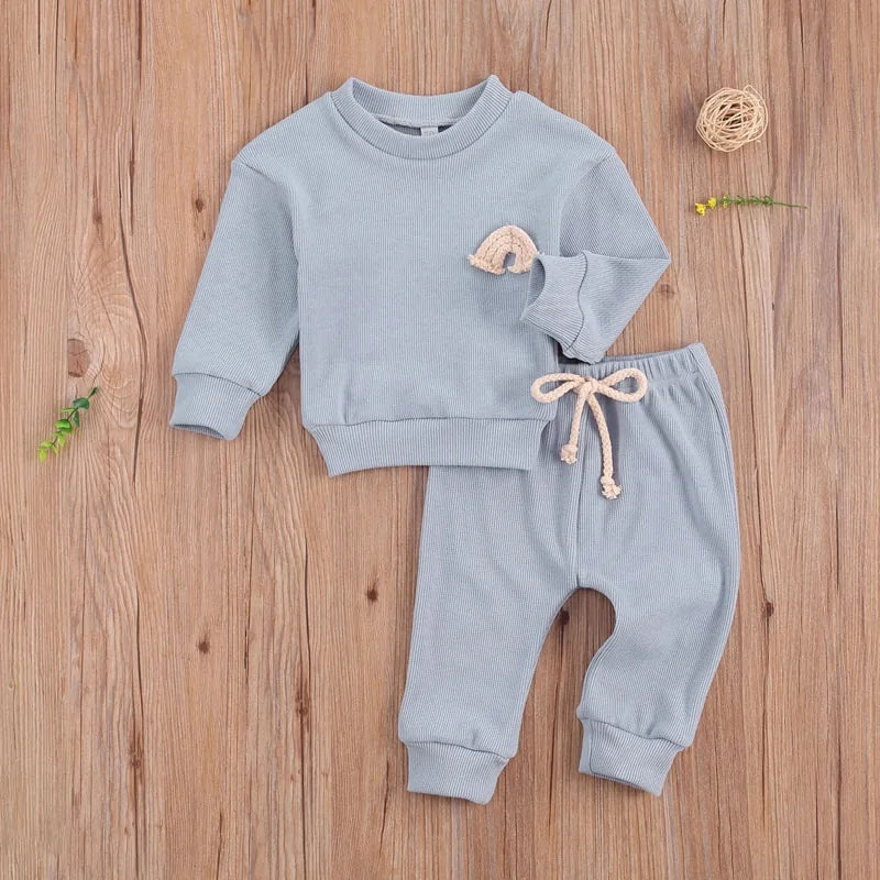 Baby Bodysuits with Elastic Pants