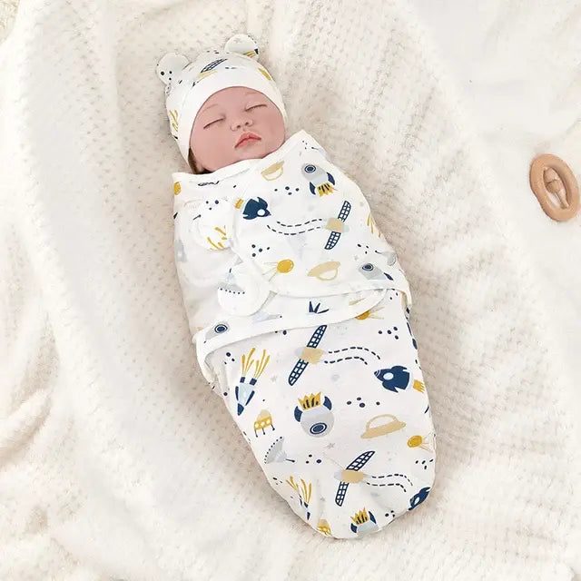 Swaddle Wrap With Hat