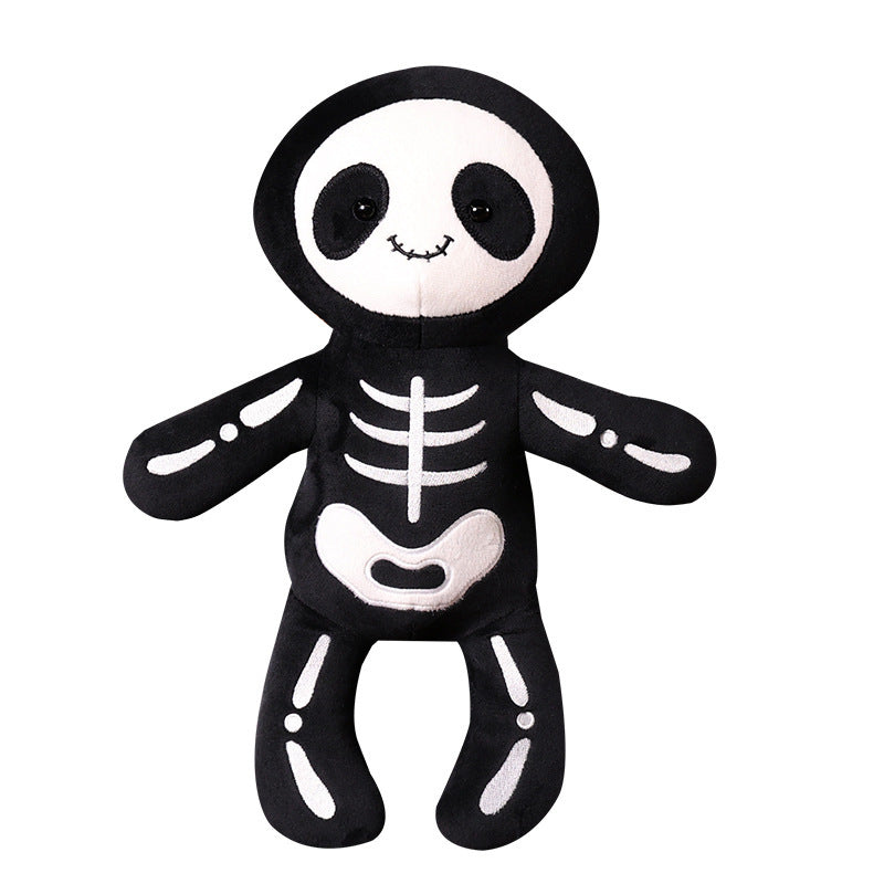 Halloween Skeleton Plush Pillow